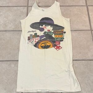 VTG 90’s Carol Joseph Las Vegas Royal Flush tank